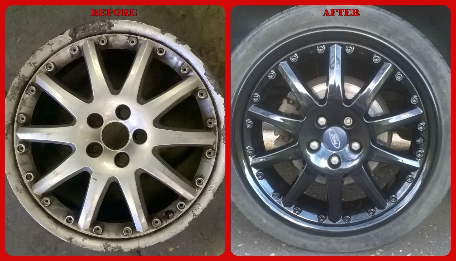 Mondeo Powdercoating Gloss Black