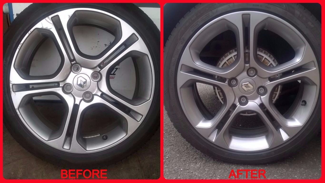 Renault Clio Sport Kerb Damage Refurb