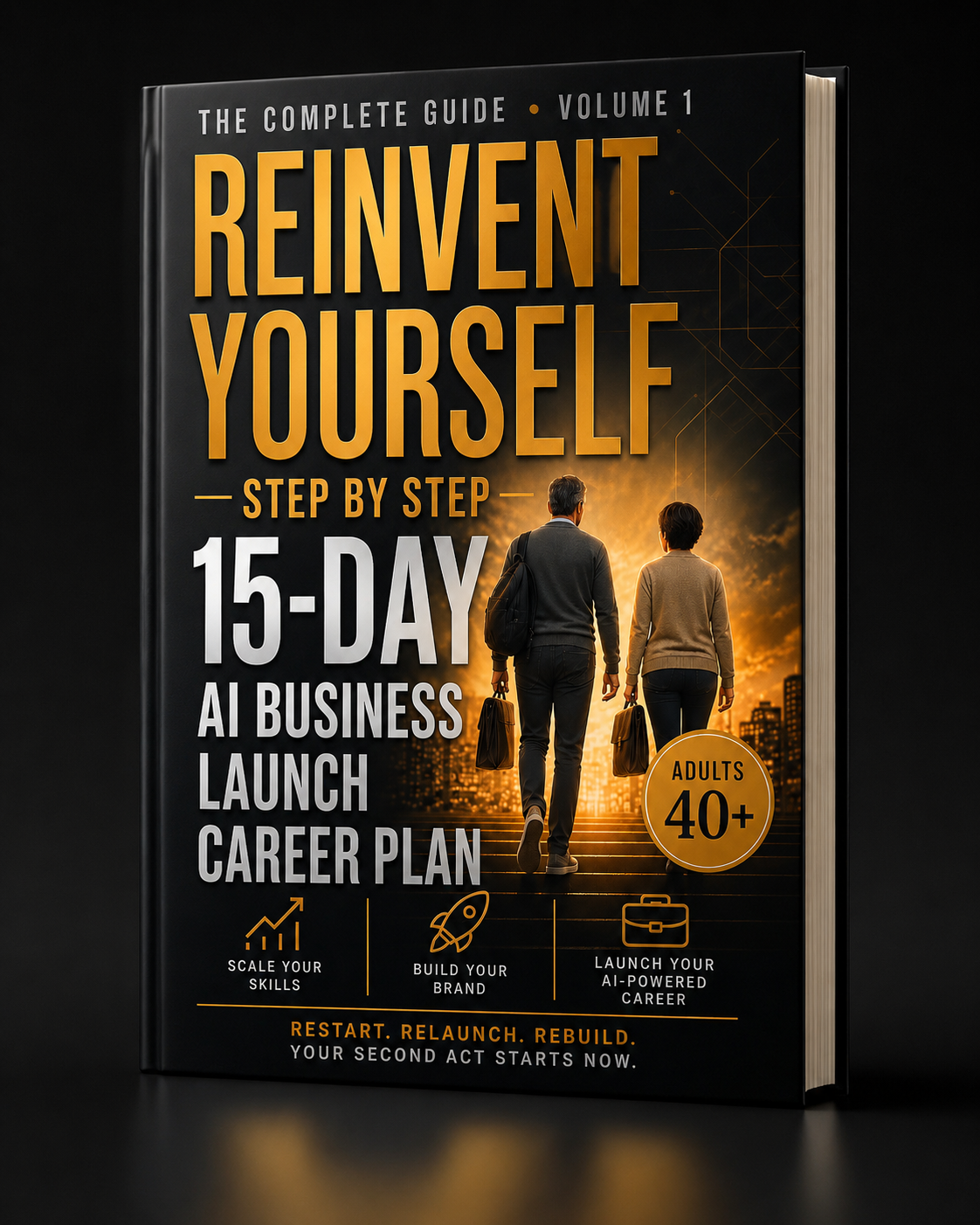 Reinvent Yourself With AI ebook cover