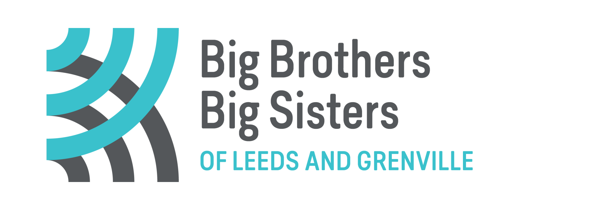 The logo for big brothers big sisters of leeds and grenville