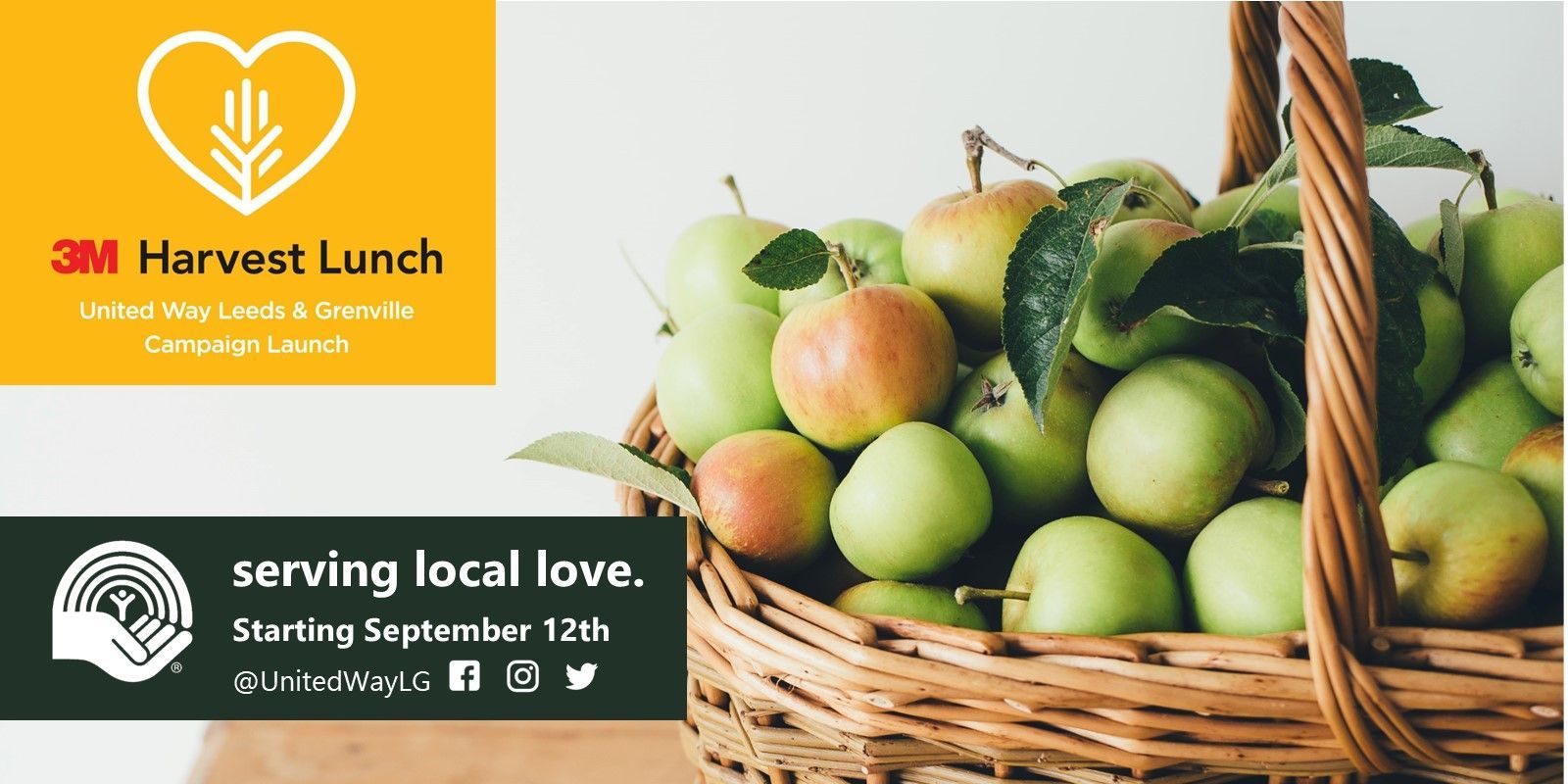 3M Harvest Lunch returns on September 12