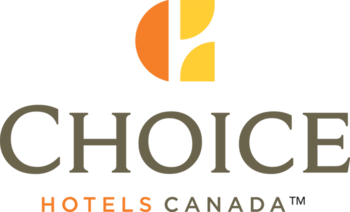 A choice hotels canada logo on a white background