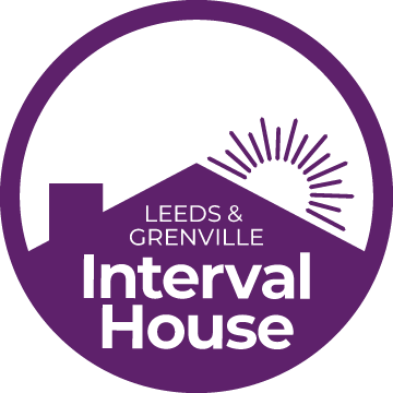 A purple and green logo for lgih with two people and a house.