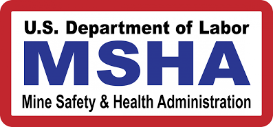 the logo for the u.s. department of labor mine safety and health administration