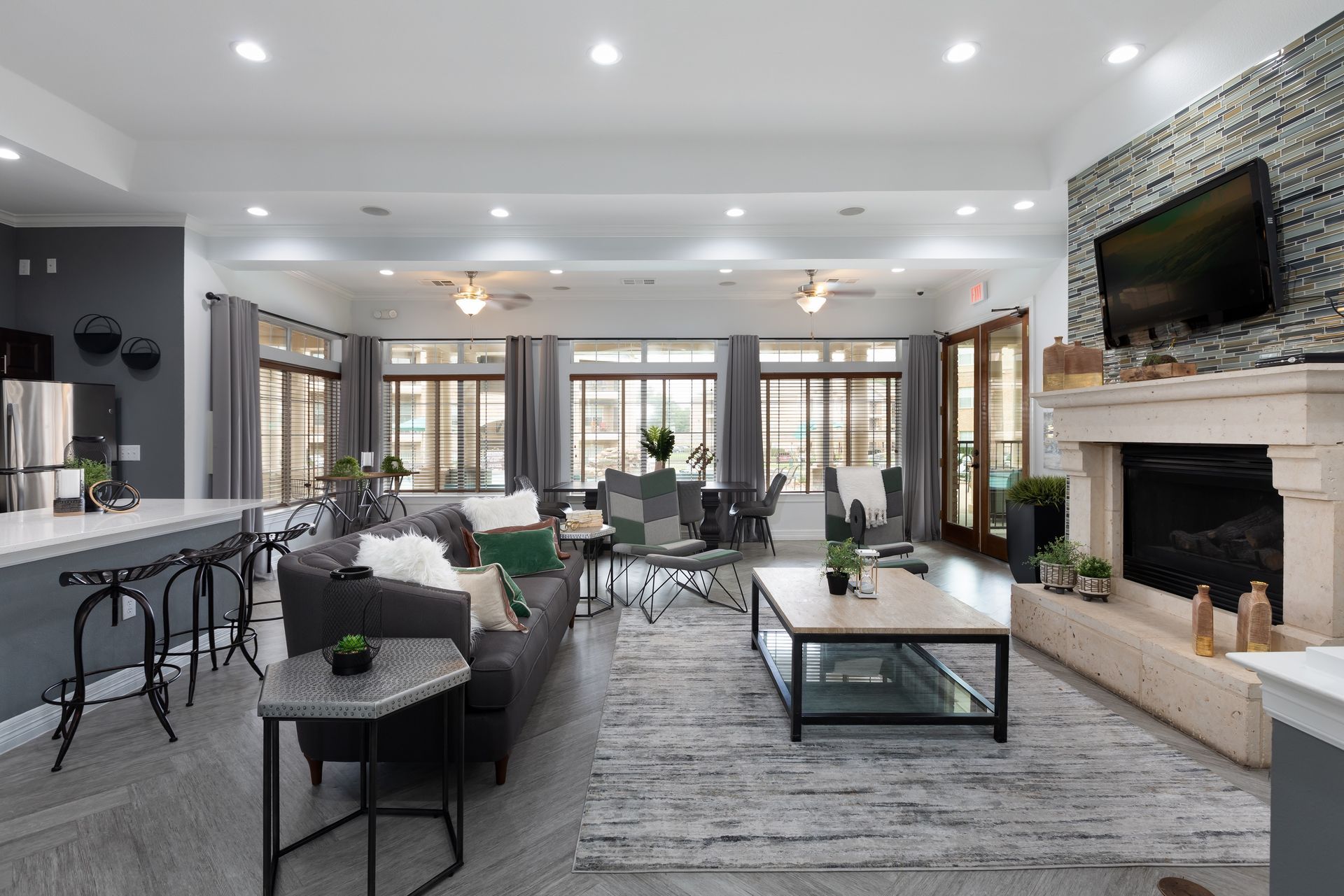 Clubhouse at Ranch at Hudson Xing in McKinney, TX.