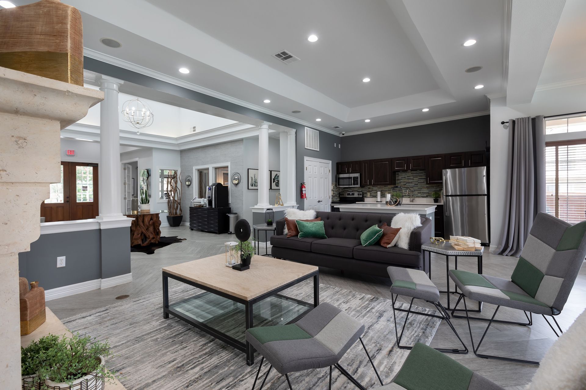 Clubhouse at Ranch at Hudson Xing in McKinney, TX.