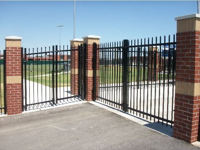 Black Gates — Stockton, CA  — Stockton Fence & Material