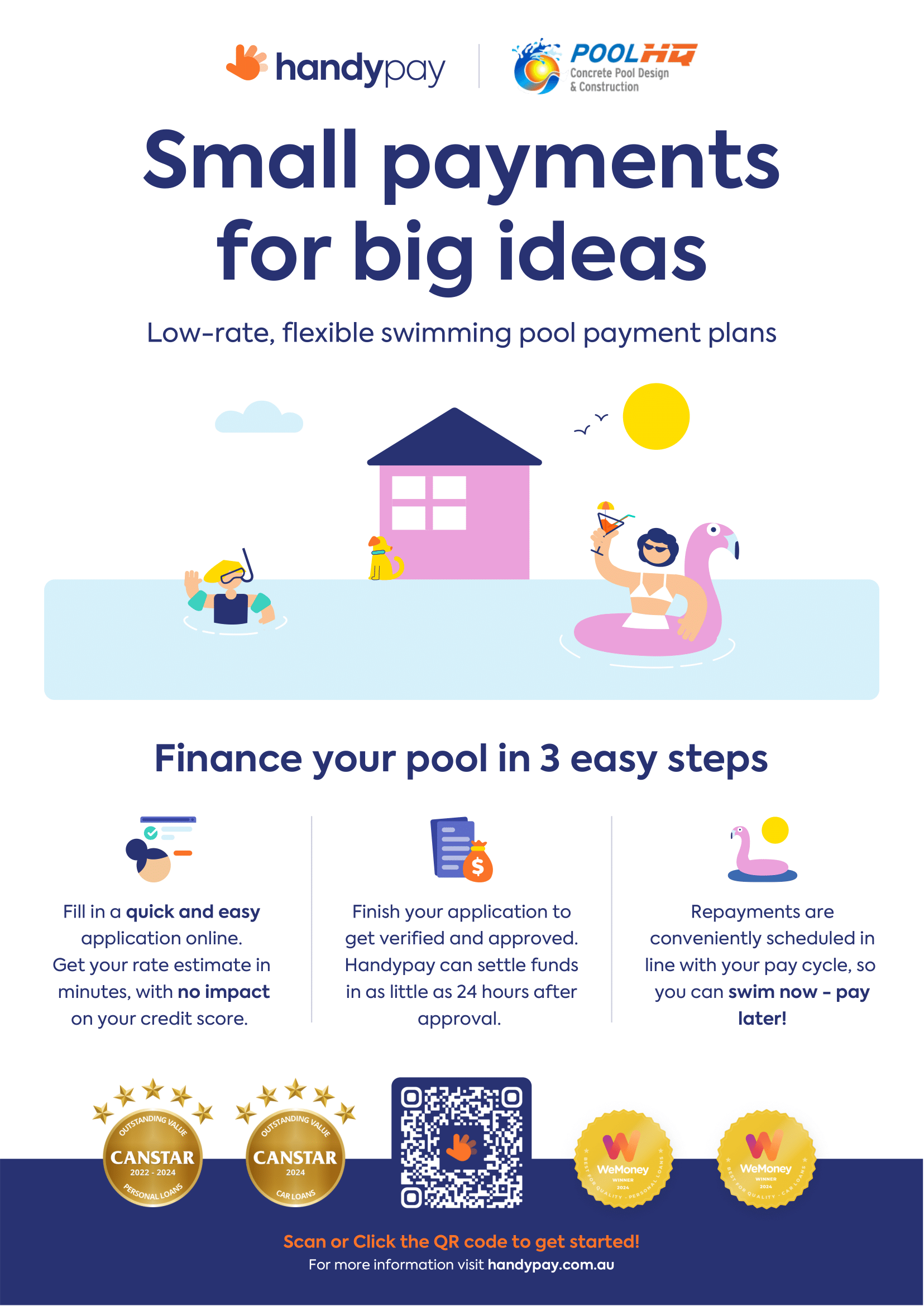 pool payment plans Gold Coast