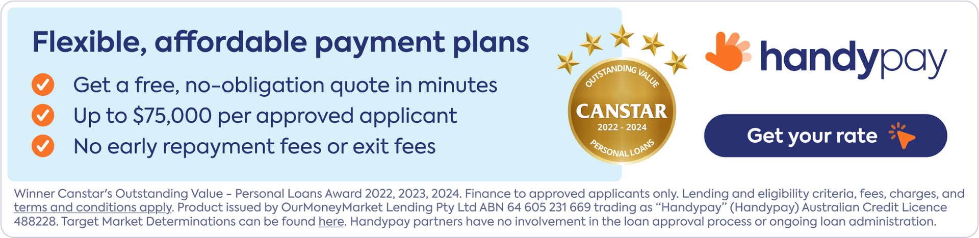 pool hq handypay payment plan