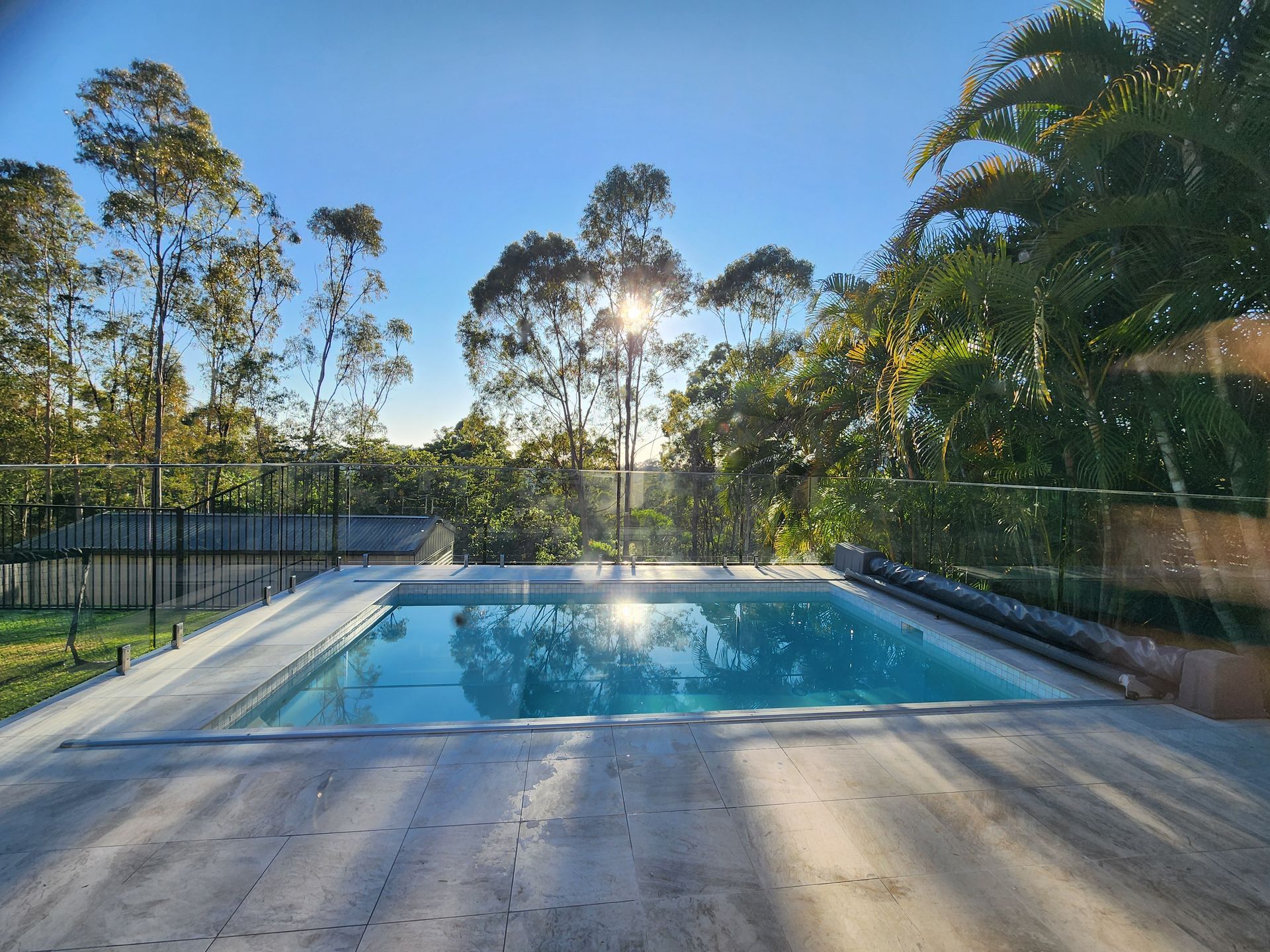 new pool build at Pacific Pines 