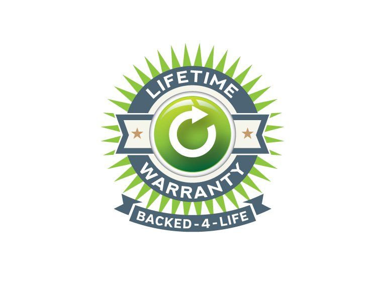 Warranty icon design for a security service software program.