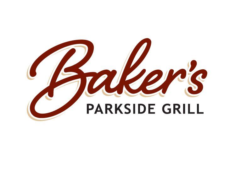 Sample of logo design for a local grill and cafe.