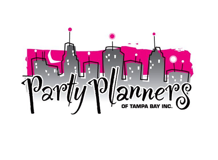 Sample of logo design for a party planning company.
