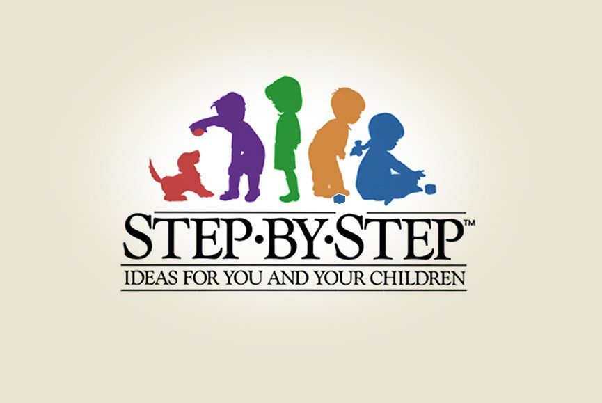 Children's book-style logo for a children's program.