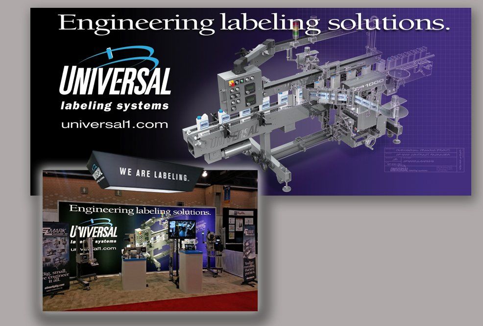Sample of convention booth exhibit display design.