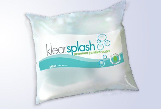 Sample of a pouch label package design.