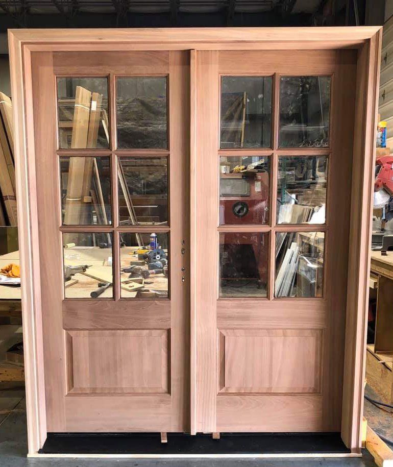 6 lite double entry door for builder