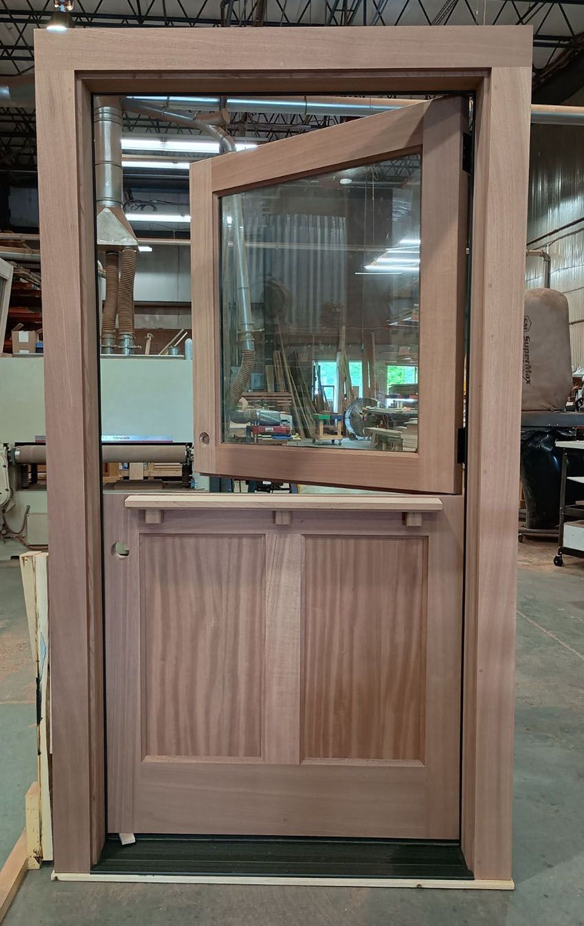 Bond #28442
Mahogany Dutch door