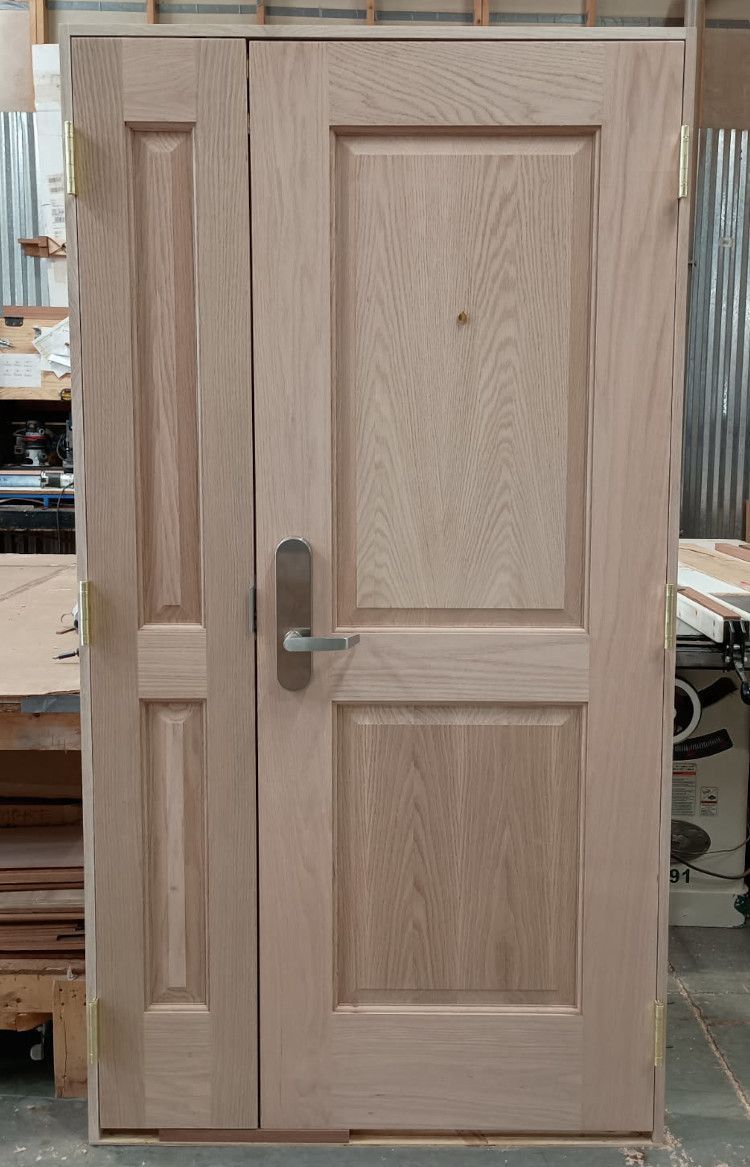 Corbett #29141
Red Oak interior double door unit
Customer supplied lock
Fairfax, VA