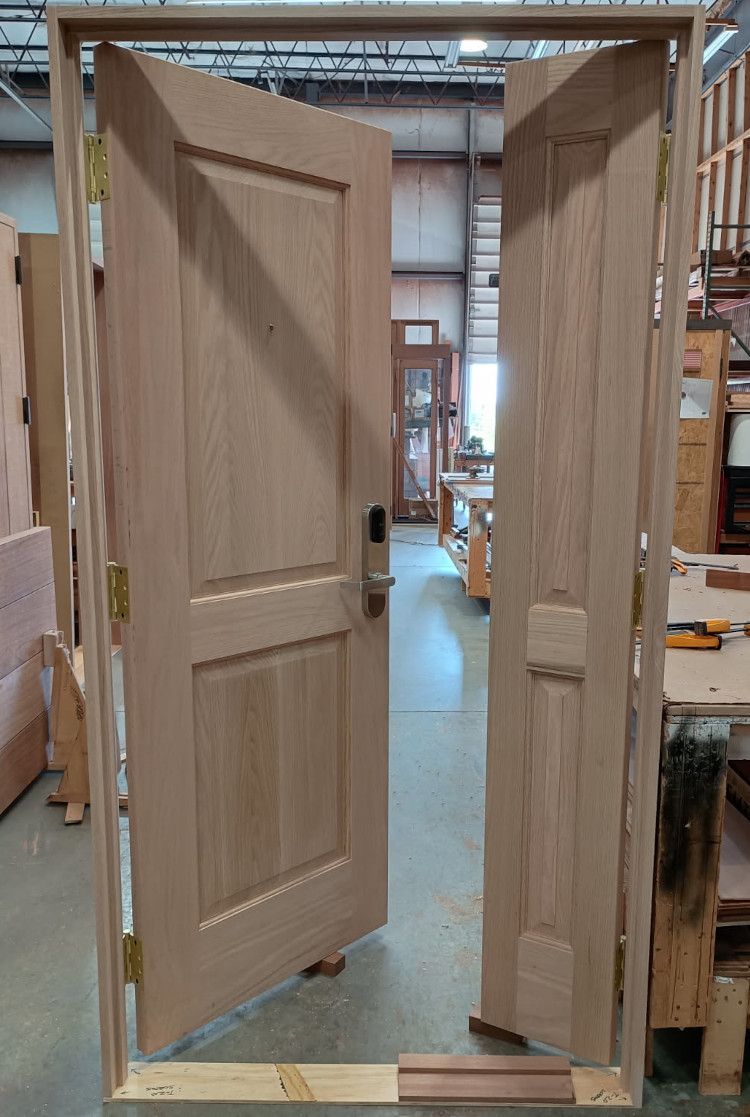 Corbett #29141
Red Oak interior double door unit
Customer supplied lock
Fairfax, VA