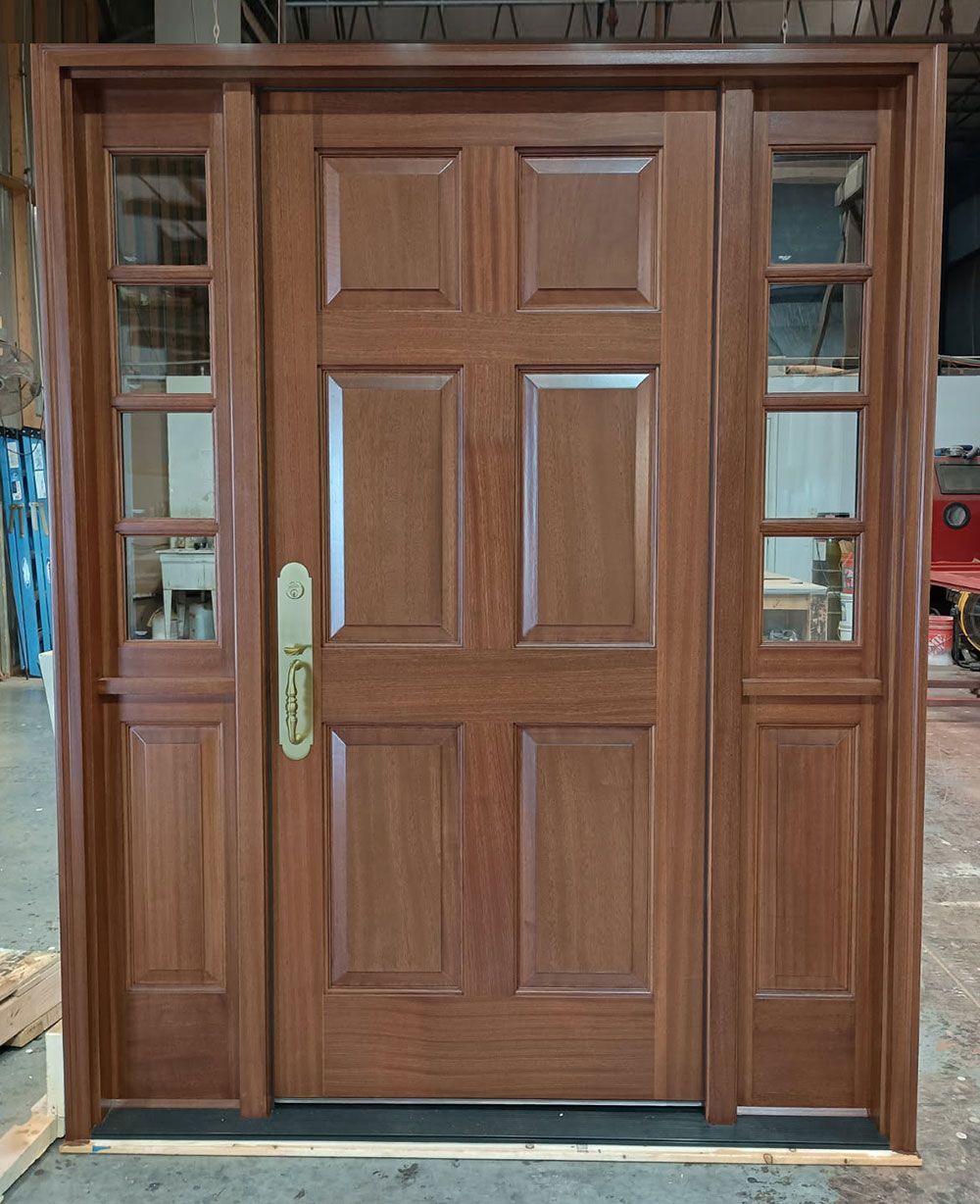 Fricker #28984
Mahogany entry door
Finished in Saddle
Princeton, NJ