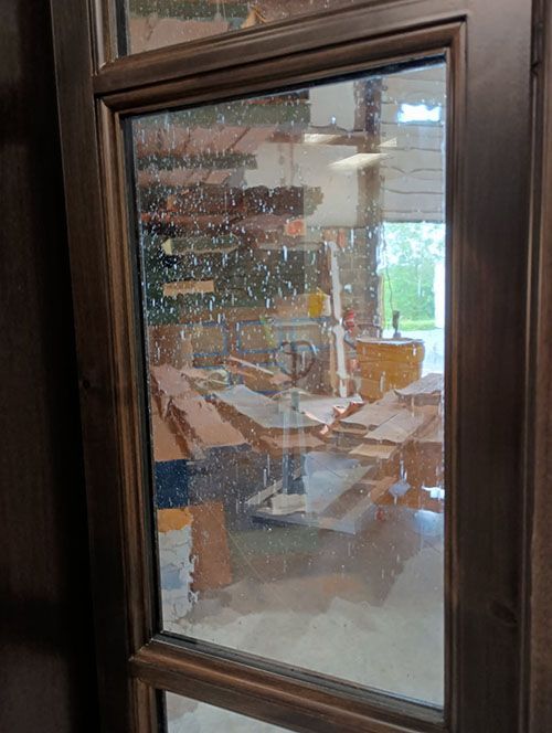 Morpheus #28835
Knotty Alder door, Seedy glass
Finished in Chocolate
Rocky mountain mortise lock
State College, PA