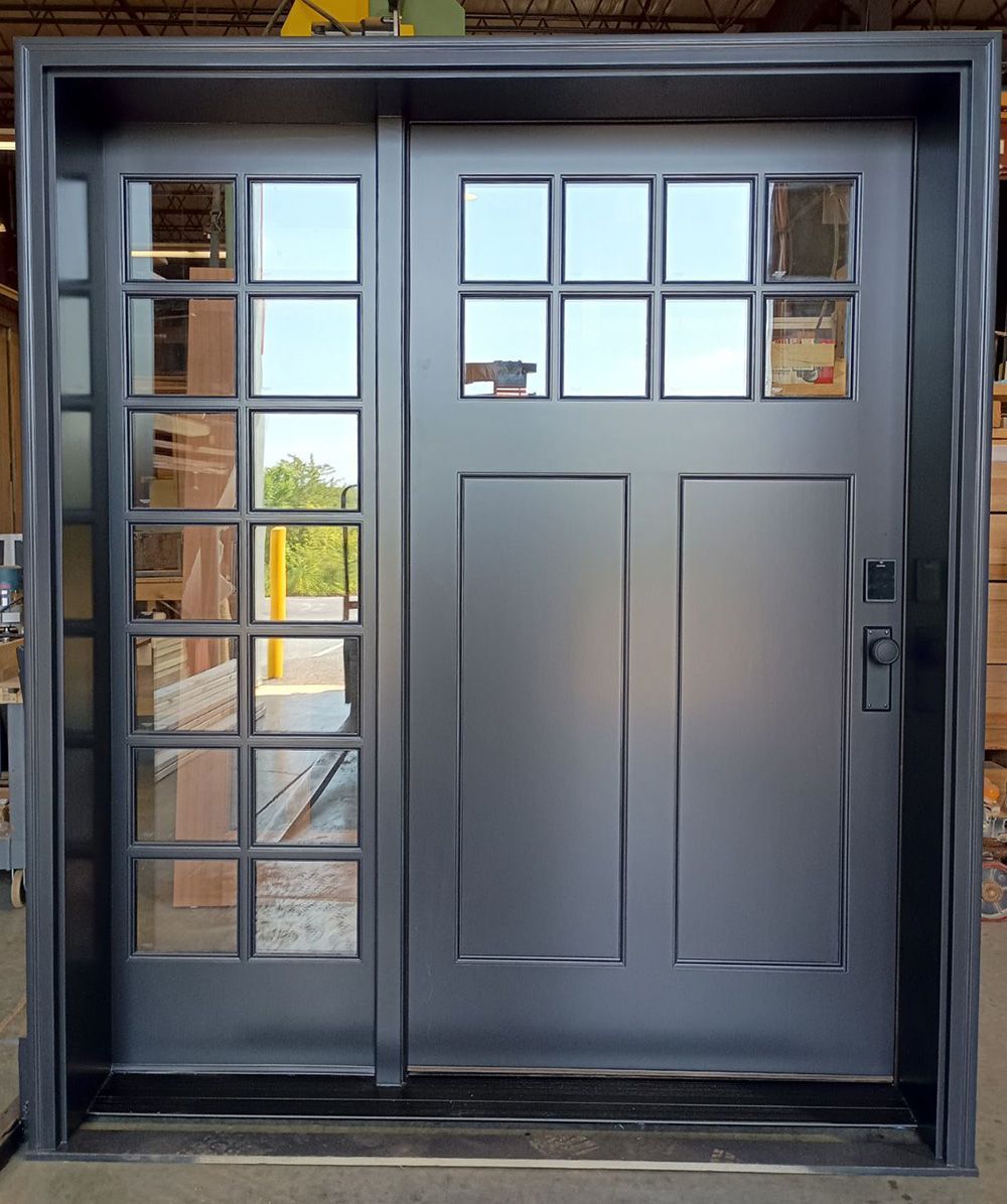 Prouty #28489
Mahogany door painted SW Caviar
Watertown, SD