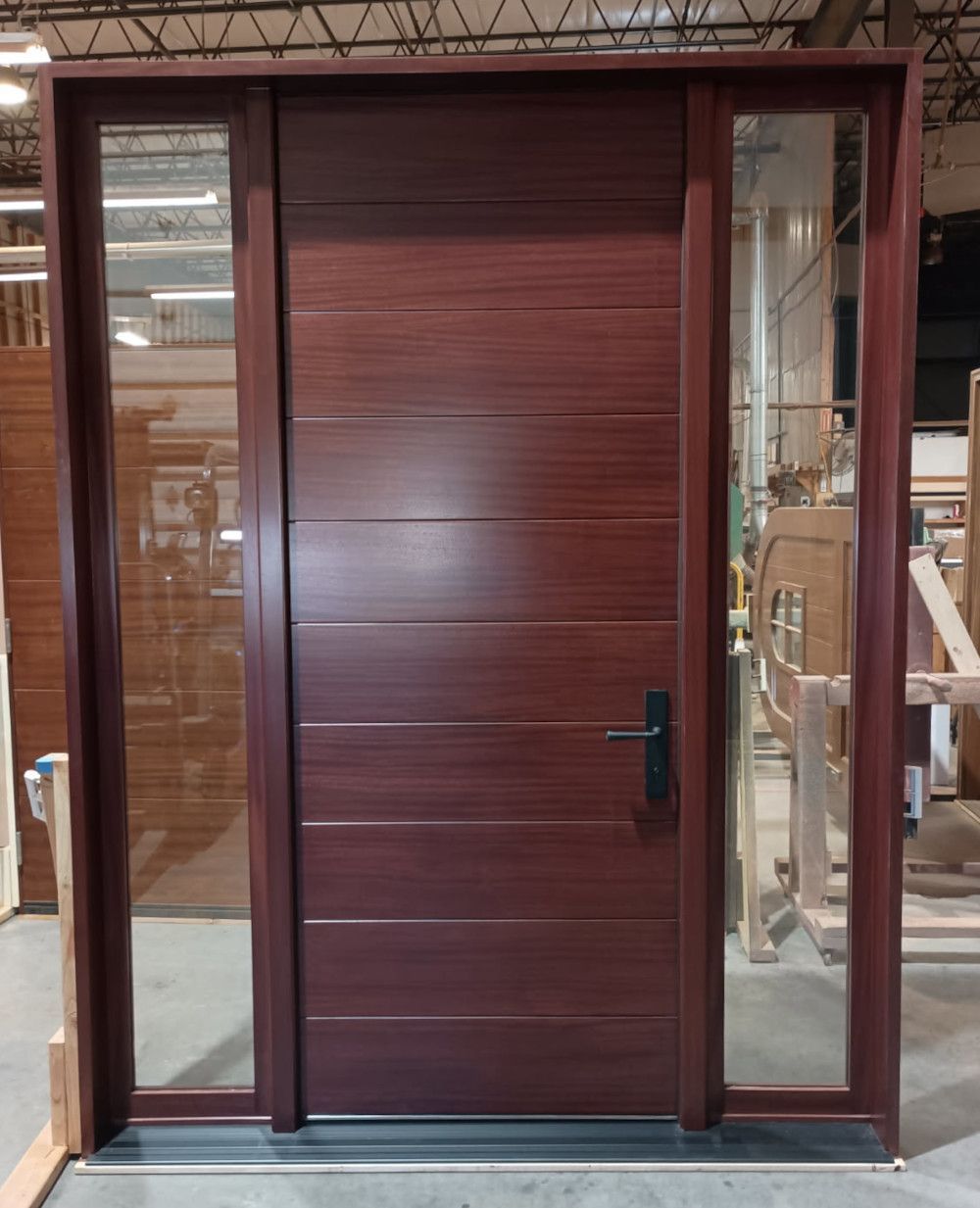 Purcell #29153
Mahogany flush door
Finished in Bordeaux
Bethany Beach, DE
