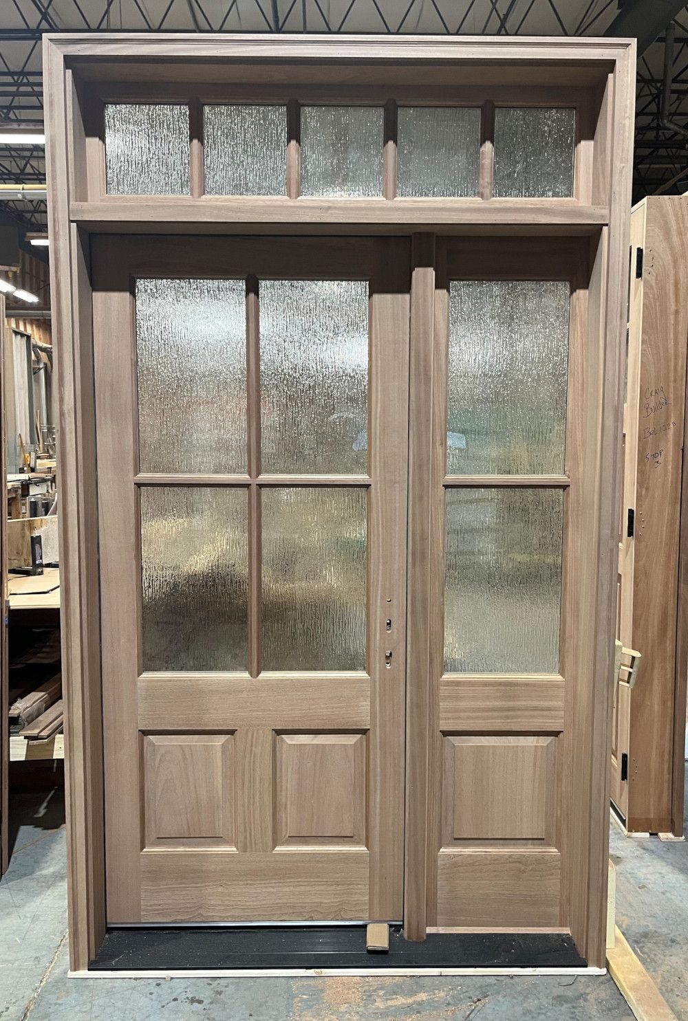 CB #23235
Mahogany door with Rain glass
Charlottesville, VA