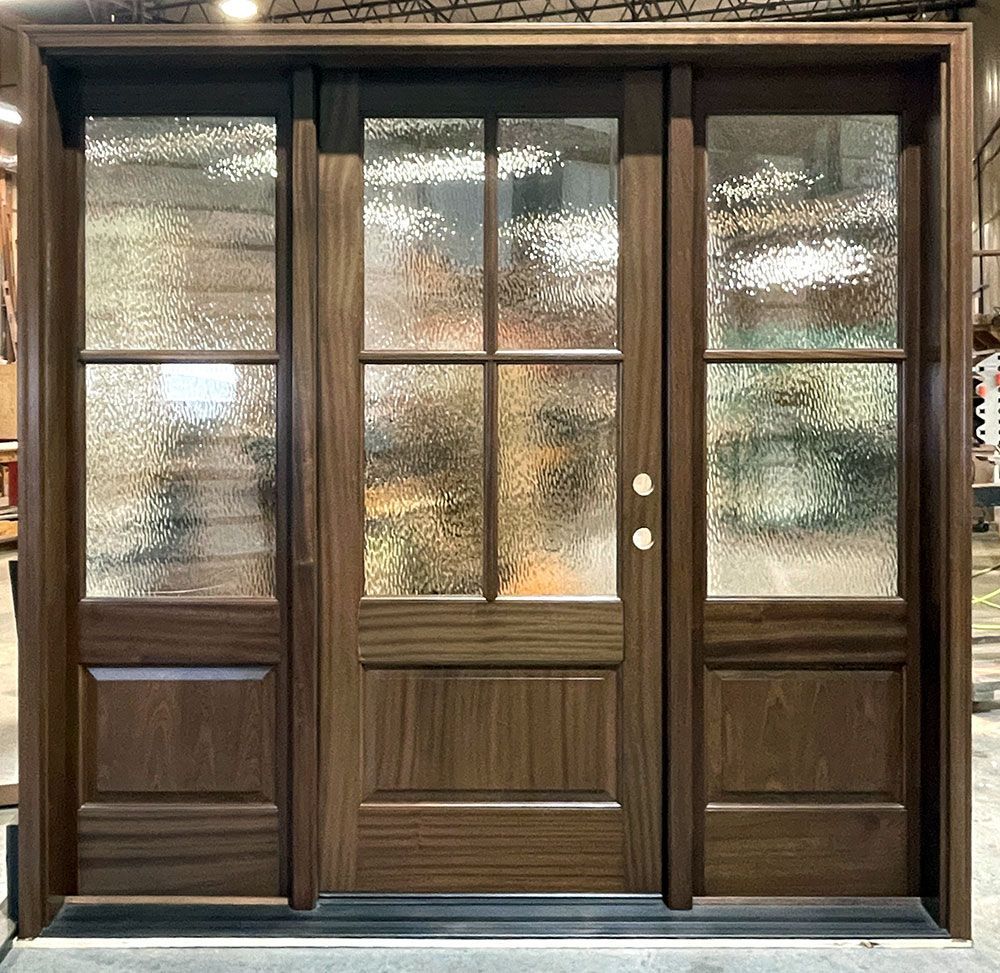 Dean Adams #28621
Mahogany door unit 
Water glass
finished in ESSPRESSO
Ocean City, NJ