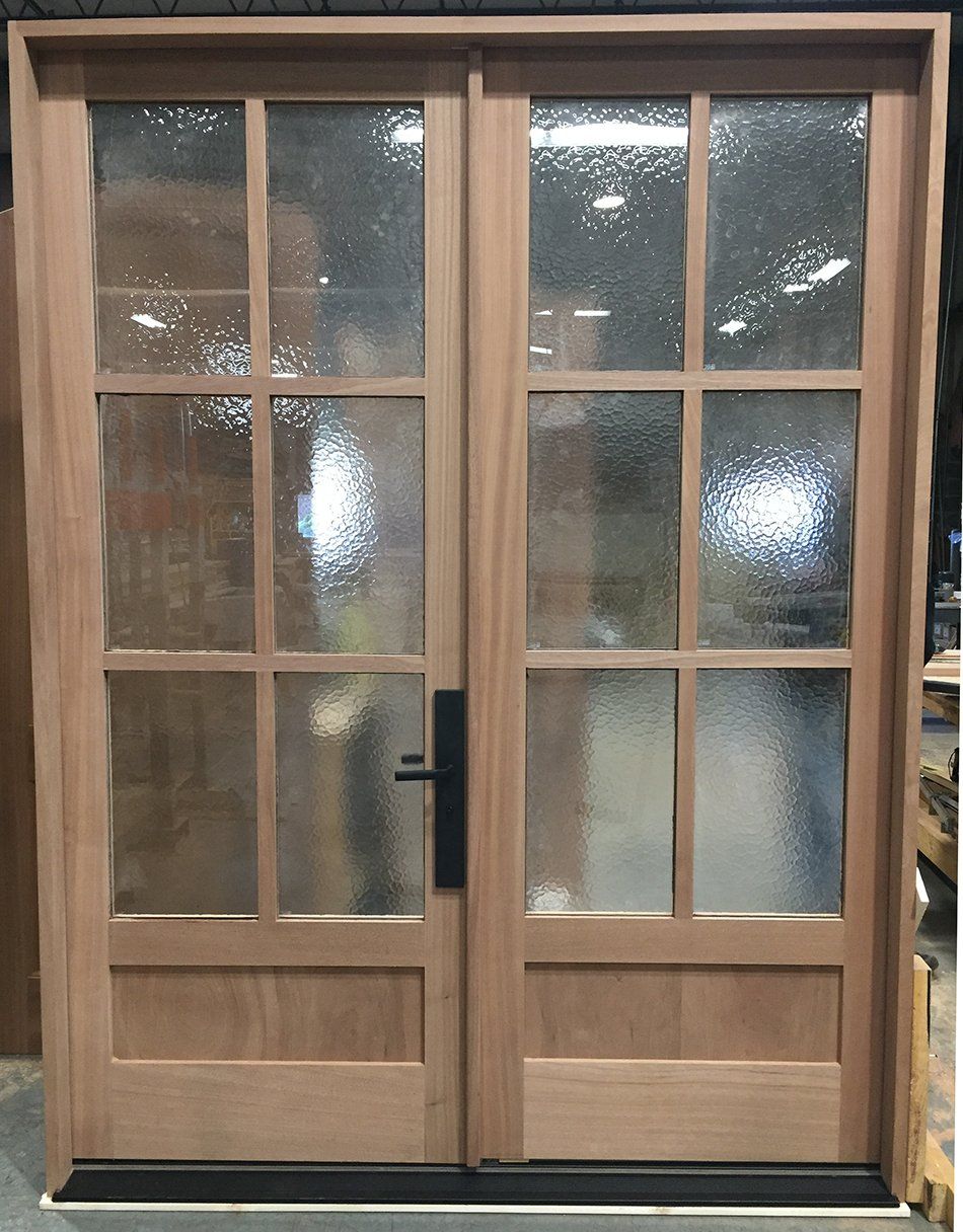 French entry doors with obscure glass