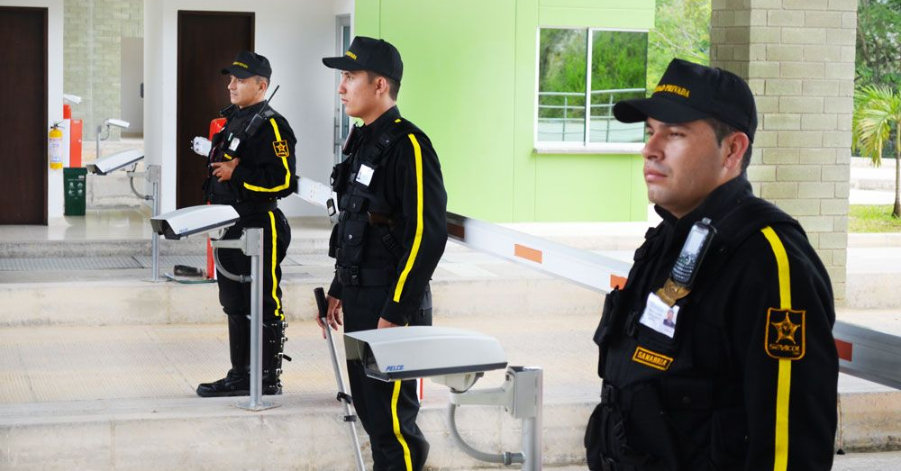 Servicios de vigilancia privada en Colombia con vigilantes profesionales y seguridad electrónica de Sevicol Ltda.