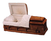 Wood Veneer and Cremation Casket