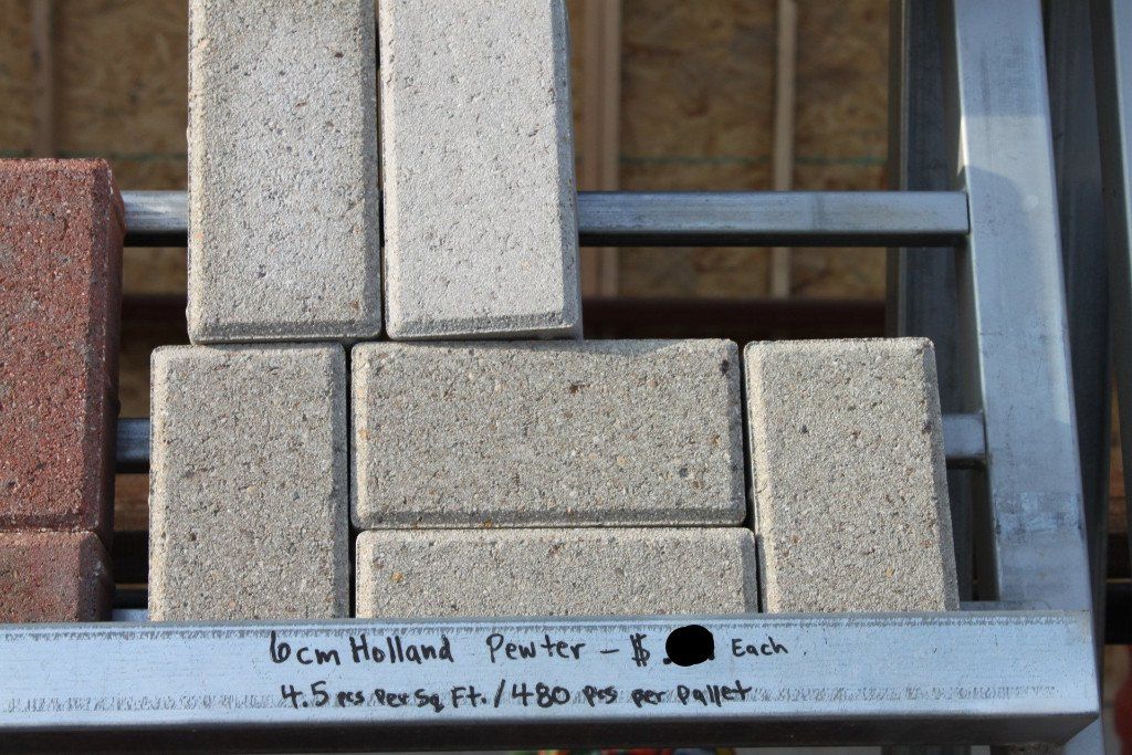 Pavestone Holland 6cm Pewter Pavers