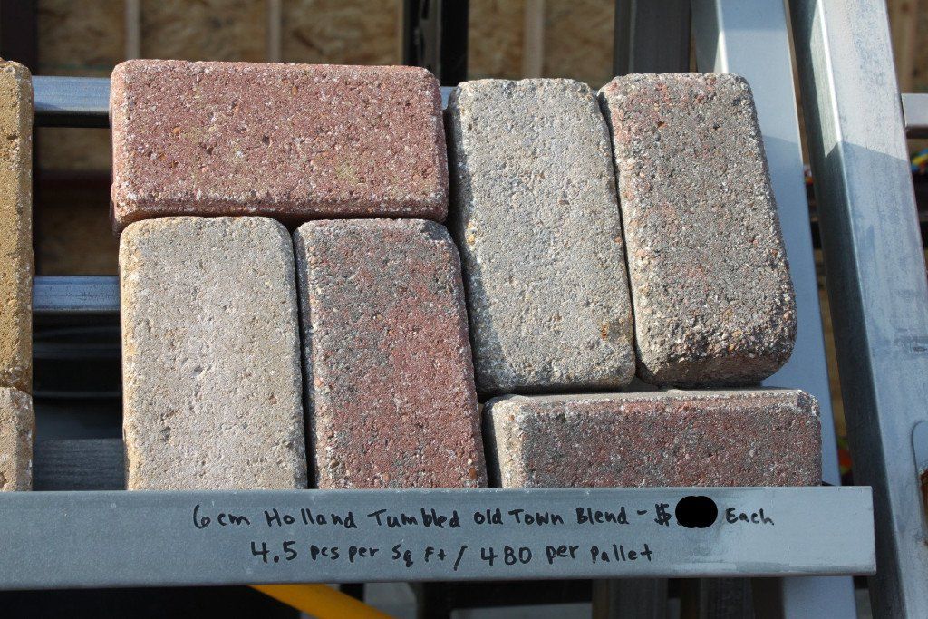 Pavestone Holland 6cm Tumbled Old Town Blend Pavers