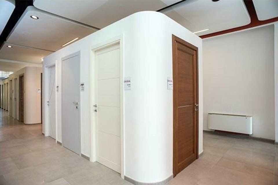 Portes différentes couleurs