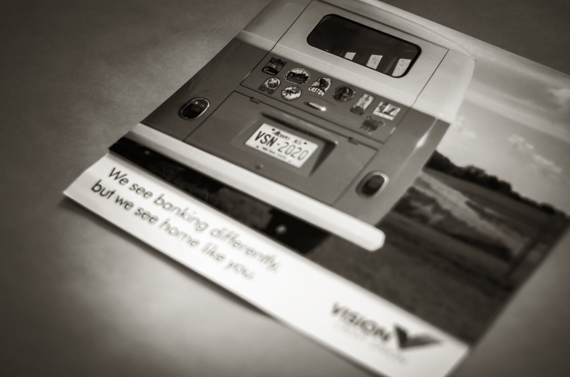 Integrated marketing and advertising campaign featuring Vision Credit Union