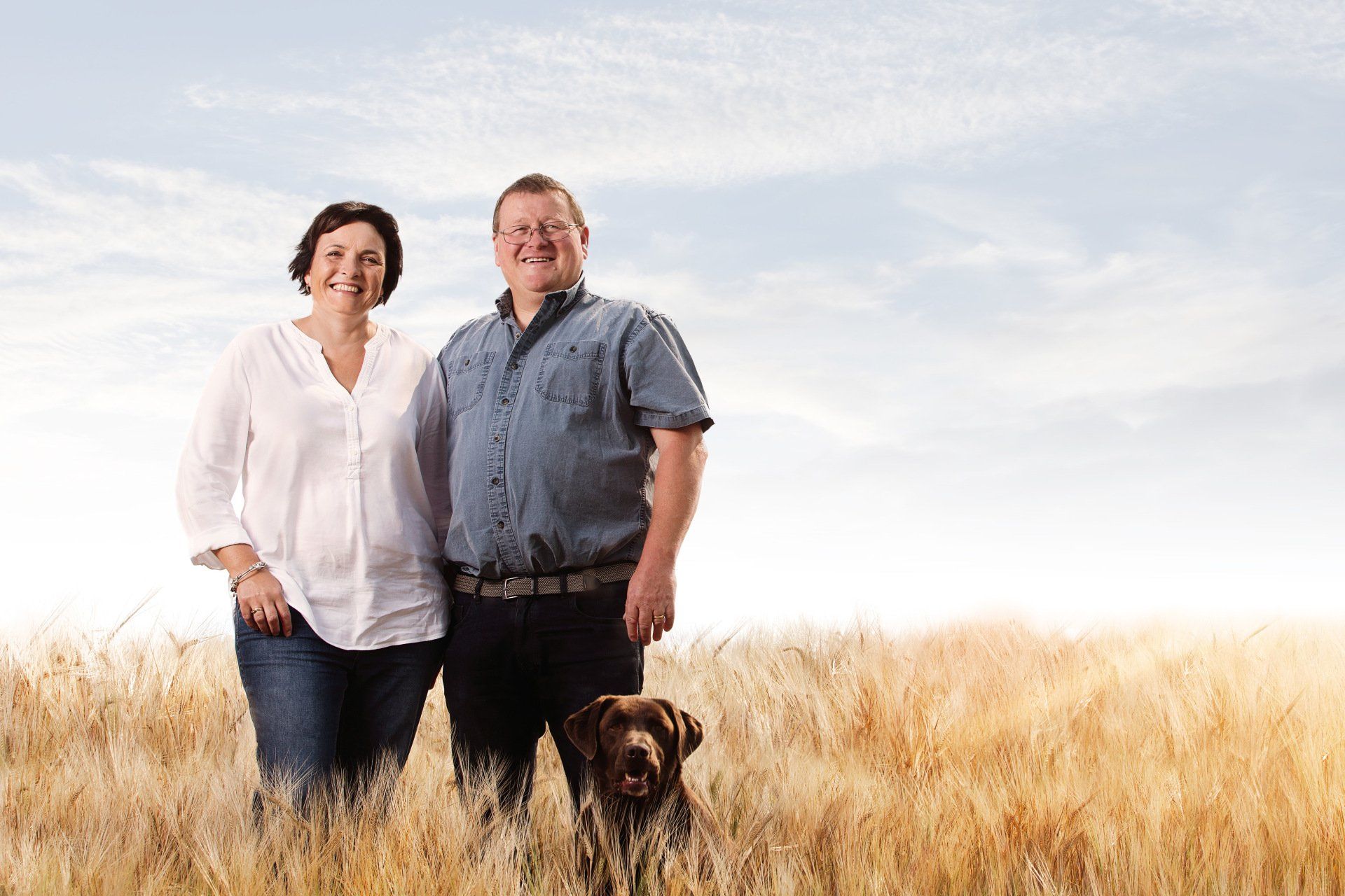 PROFESSIONAL PHOTOGRAPHY  FEATURING RURAL ALBERTA FARMERS FOR VISION CREDIT UNION BY IVY DESIGN INC