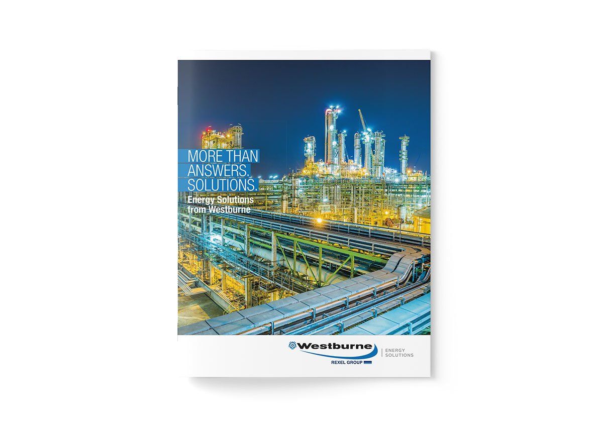 RENEWABLE ENERGY SOLUTIONS VERTICAL MARKET GUIDE DESIGNED BY IVY DESIGN INC FOR WESTBURNE ELECTRIC