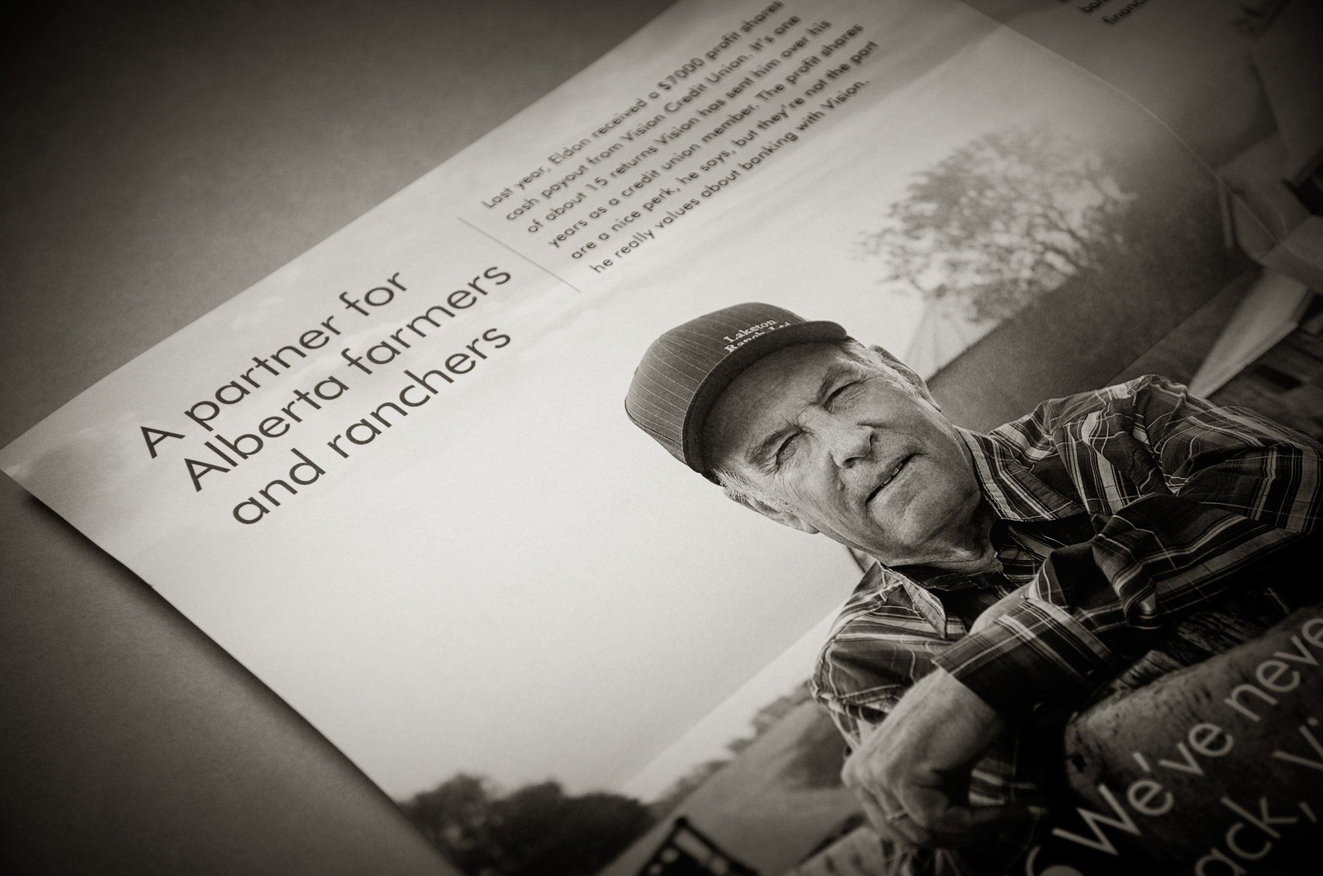 Integrated marketing and advertising campaign featuring Vision Credit Union