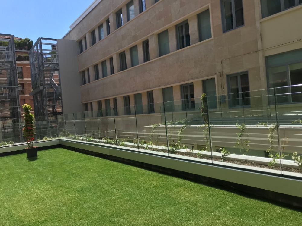 giardino in casa di riposo