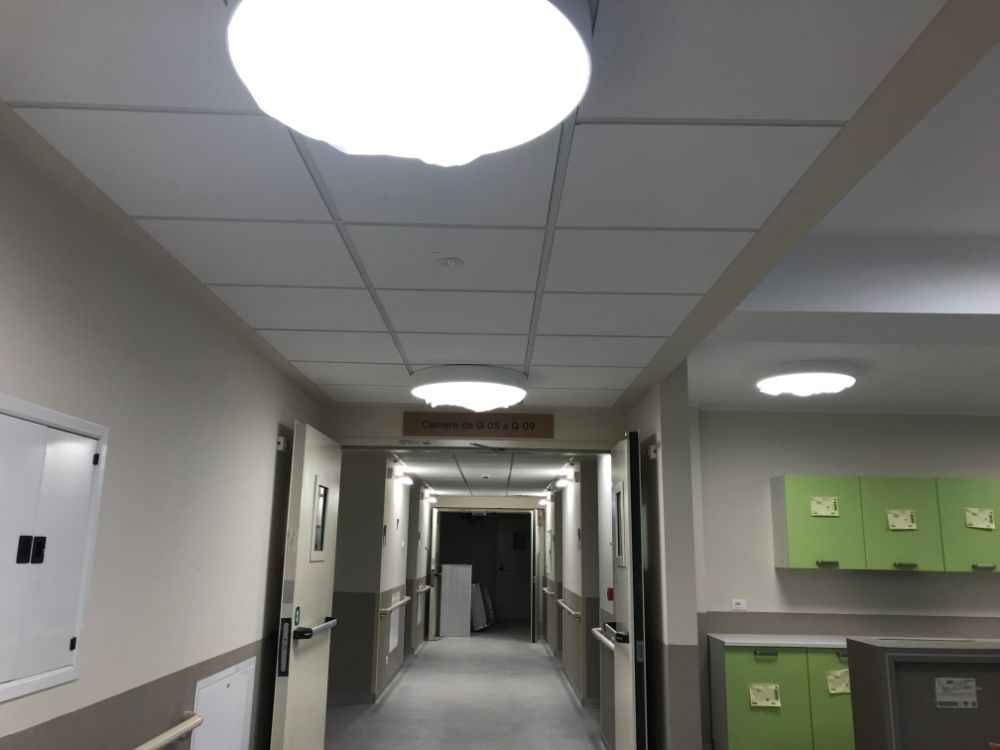 corridoio interno in residenza per anziani
