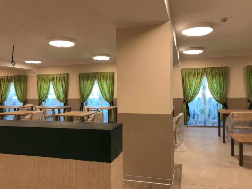 sala di casa di riposo