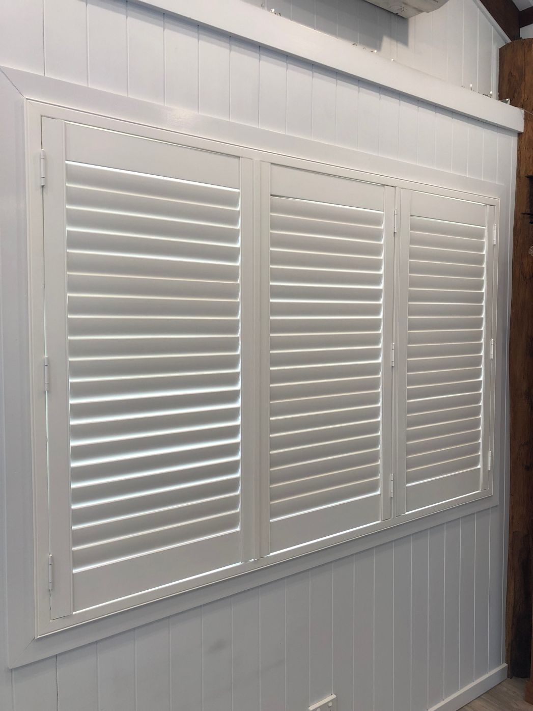 Synthetic Plantation Shutters Advantage Screens & Blinds Hervey Bay