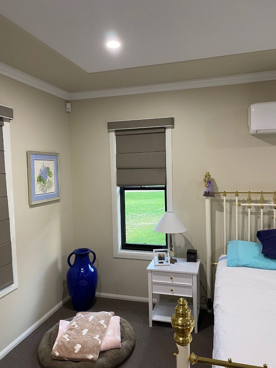 Roman Blinds Advantage Screens & Blinds Hervey Bay