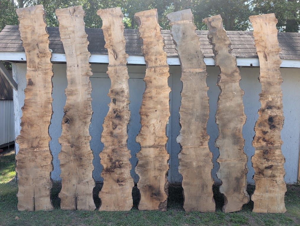 Maple Burl Charcuterie board Material