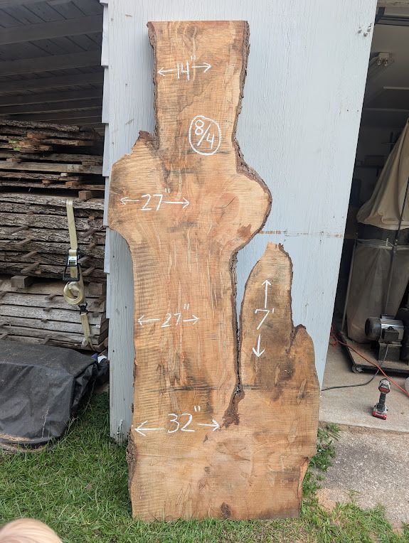 Large Table Sized Maple Burl