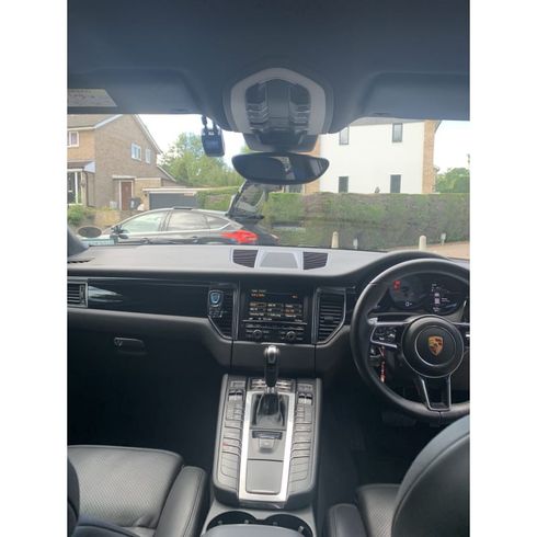 BMW with a dash cam
