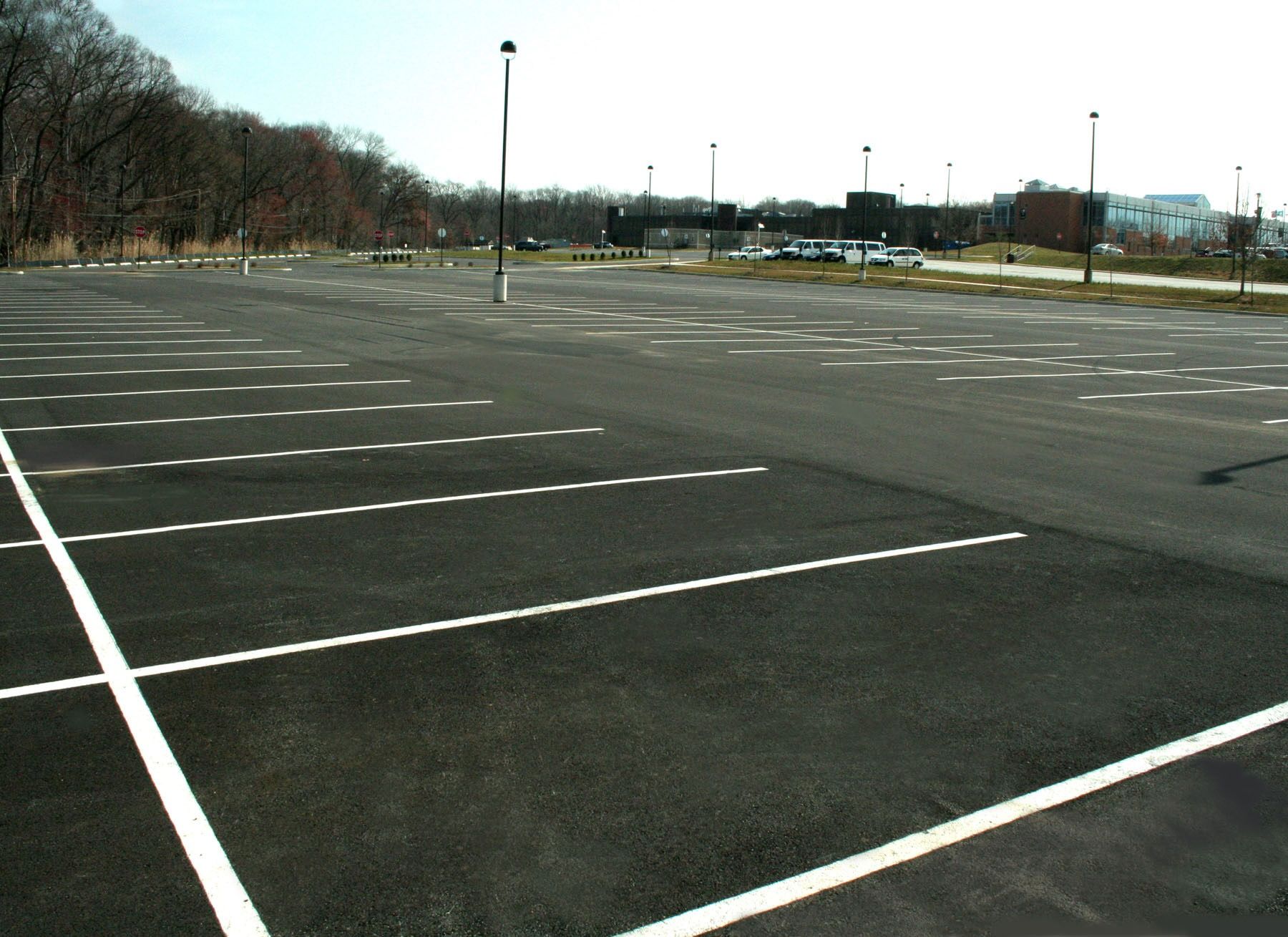 Asphalt Parking Lot Striping