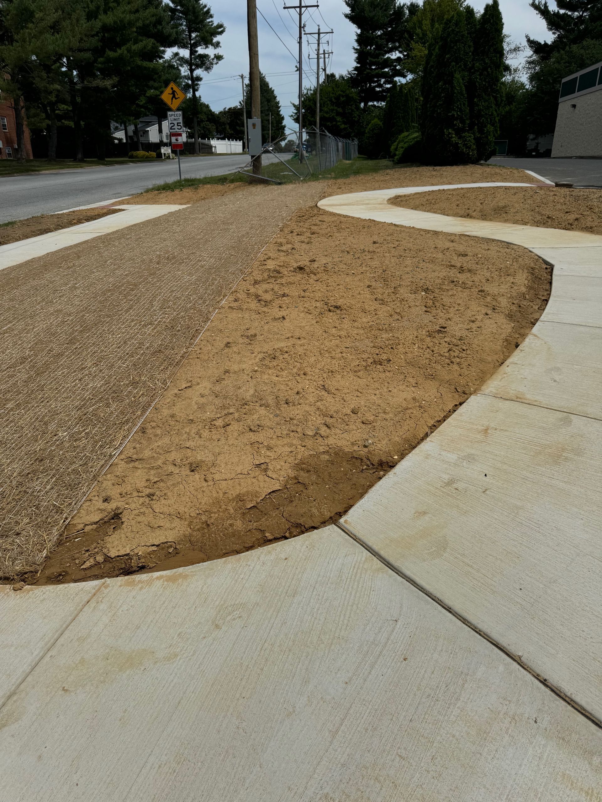 Commercial Concrete Sidewalk